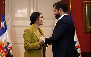 Boric por chats filtrados entre Cariola y Hassler: &#34;No me van a poner en contra de compañeras de ruta&#34;