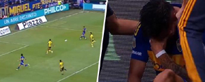 Mira las dos asistencias de Carlos Palacios en la goleada de Boca y la preocupante salida entre lágrimas de Williams Alarcón