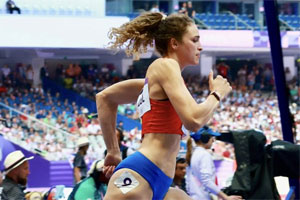 Otro tremendo logro de Martina Weil: Fue cuarta en la final del Mundial de Atletismo Indoor... Mira la carrera