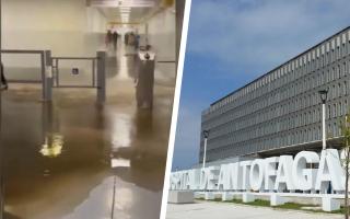 Inundación en Hospital de Antofagasta obligó a suspender cirugías y desató críticas al Gobierno y concesionaria