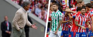 El Betis fue goleado por el Atlético y se despidió de la Champions: Revisa el momento de furia que tuvo Pellegrini con sus dirigidos