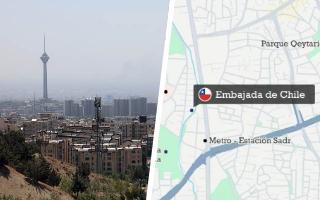Sin embajador y ubicada en exclusivo barrio de Teherán: La misión diplomática chilena retirada de Irán