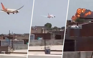 Quedó en shock: La historia del joven que grabó el video del accidente de Air India que dio la vuelta al mundo