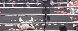Revisa el &#34;brutal&#34; KO que postula al mejor del año y el preocupante estado en que quedó el boxeador que lo sufrió: &#34;No recuerda nada&#34;