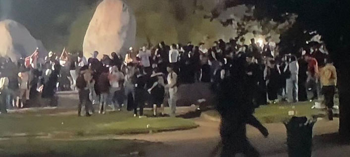 Comuna de Santiago concentra quejas por fiestas clandestinas al aire libre