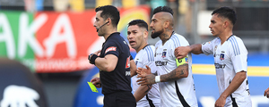 &#34;No voy a poder...&#34;: Vidal repasa fuerte al árbitro y lanza potente descargo tras expulsión ante Audax