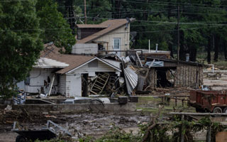 El relato de los testigos de las inundaciones en Texas: &#34;Entré en pánico y recé&#34;