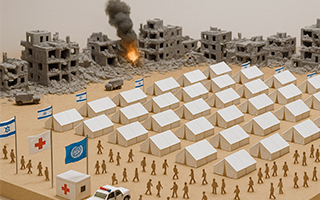 El polémico proyecto de &#34;ciudad humanitaria&#34; en Gaza: Lo compararon con un &#34;campo de concentración&#34;