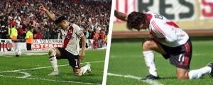 La justificación de un ex Palestino para festejar como el &#34;Matador&#34; Salas en River Plate y la reacción del histórico delantero chileno