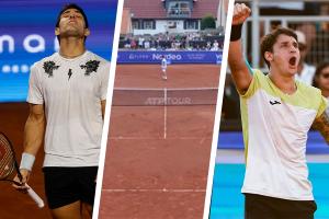 &#34;Te veo afuera para ver si tienes huevos&#34;: Escandaloso final en la derrota de Garin ante el argentino Ugo Carabelli en el ATP de Bastad