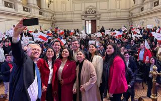 Kast es proclamado en el PSC y dice que derrotará a Jara: &#34;Representa a un gobierno fracasado&#34;