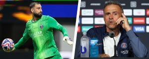 Terremoto en el PSG: Donnarumma dispara contra Luis Enrique tras ser &#34;borrado&#34; y la tajante respuesta del técnico sobre el futuro del italiano