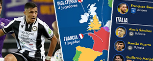 Mapa de los chilenos en Europa: Revisa el desolador panorama para la nueva temporada