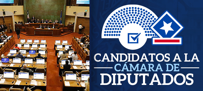 Distrito a distrito: Conoce a los candidatos inscritos para postular a la Cámara de Diputados