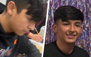 Joven chileno cumple tres meses detenido en EE.UU. y sus profesores protestan: &#34;Educación, no deportación&#34;