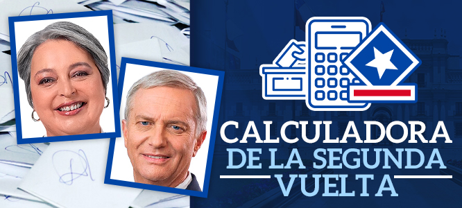 Calculadora de la segunda vuelta: Simula escenarios de cómo Jara o Kast pueden llegar a La Moneda