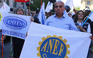 El intenso debate tras apoyo de trabajadores públicos a Jara y su llamado a &#34;movilizarse&#34;