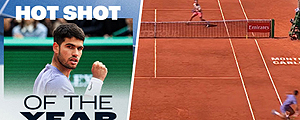 Video: Revisa el puntazo que fue elegido como el mejor del año en el tenis