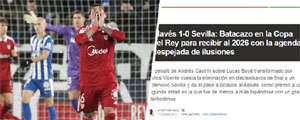"Un bochorno más": Sevilla sufre duro golpe en España y le dan con todo a Alexis Sánchez