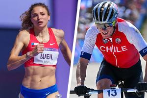 Martina Weil y Martín Vidaurre fueron elegidos por el Comité Olímpico como los mejores deportistas chilenos del año