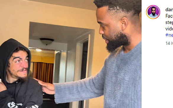 Video | Antiguo compañero ayuda a exestrella infantil que vive en las calles: Lo llevó a comer y a un hotel