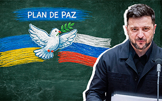 Garantías de seguridad y congelación del frente: Zelenski revela los 20 puntos del plan de paz para Ucrania