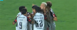 "Bomba, máquina": Mira el tremendo golazo de Pulgar para el Flamengo