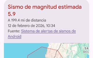 La alerta que "avisa" antes de un temblor: Así funciona el sistema que sorprendió a usuarios en el último sismo de Chile