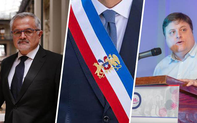 La pelea en X por el escudo en la banda de Kast: Alemparte recuerda a Allende y le responde a Rendón