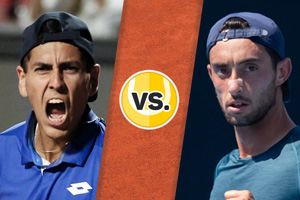 ¡En vivo! QUIEEEBRA TIRANTE y sufre Tabilo en octavos del Chile Open