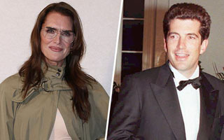 Brooke Shields recuerda su apasionado y fugaz romance con John F. Kennedy Jr.: "Tenía unos labios hermosos"