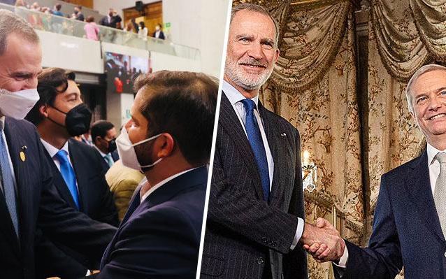 De acusación de retraso con Boric a ser invitado a la Antártica con Kast: Los cambio de mando de Felipe VI en Chile