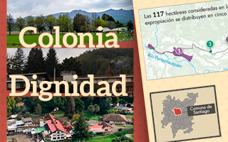 Colonia Dignidad: El mapa de la zona que sería expropiada y el alto costo que el gobierno decidió no afrontar