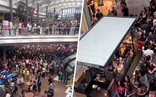 Caos en mall de la RM por evento de influencers: Reportan lesionados y empresa evaluará acciones legales