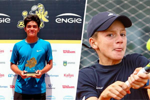 Uno creció en EE.UU. entrenado por el nieto de una leyenda: Las promesas chilenas que están entre los mejores tenistas de Sudamérica 