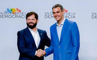 Entre líderes de izquierda: El paso de Boric por foro progresista en España