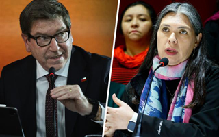 El cruce del ministro Mas con Bárbara Figueroa por desempleo: "Los chilenos en diciembre optaron por una alternativa al PC"