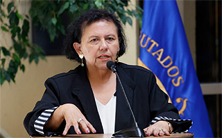 Diputada Lorena Pizarro (PC) sufre "portonazo" en el exterior de su vivienda en Macul