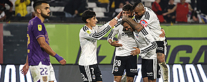 Revisa los goles de la remontada de Colo Colo ante Concepción en la Copa de la Liga