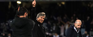 Mira la tremenda ovación a Manuel Pellegrini después de clasificar al Betis a la Champions