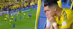 El Al Nassr estaba a segundos de ser campeón, pero el arquero cometió un error increíble: Mira el blooper y la reacción de Cristiano