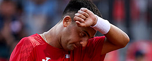 Tomás Barrios cayó en un clima de Copa Davis y se fue eliminado en 2.a ronda de qualy de Roland Garros
