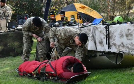 Fotos: Ejército encabeza ejercicios de preparación ante emergencias y simula desastre natural en Talagante