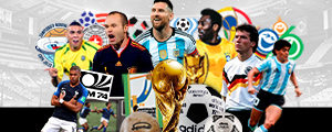 ¿Quién es el máximo goleador? ¿En cuántos estuvo Chile? A dos semanas del inicio del Mundial, pon a prueba cuánto sabes de la historia de las citas planetarias