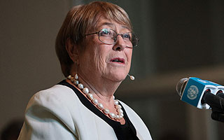 Candidatos a la ONU evitan debatir en primer cara a cara: Bachelet leyó un discurso