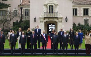 La foto oficial del Gabinete preCuenta Pública y la diferencia con el que asumió el 11 de marzo