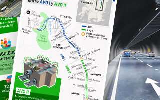Mapa | Hito urbano: Logran conectar túneles de AVO I y AVO II para avanzar en cierre del anillo Américo Vespucio
