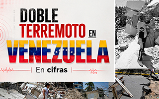 Heridos, fallecidos, edificios destruidos y ayuda humanitaria: El doble terremoto de Venezuela en cifras