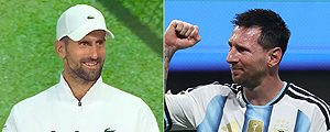 Por qué compararon a Djokovic con Messi en Wimbledon y la respuesta del serbio que se viralizó