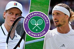 ¡En vivo! Zverev y Sinner disputan el segundo set de la final de Wimbledon